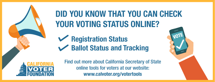 Online Voter Tools - Check Your Status